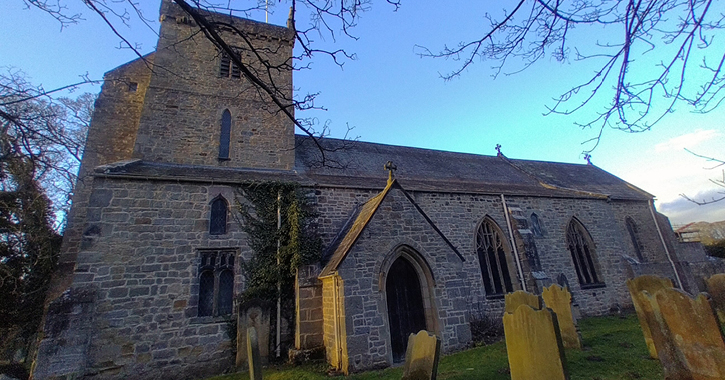 External view of St Mary's Church, Gainford